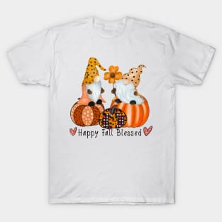 Happy Fall Blessed Gnomes T-Shirt
